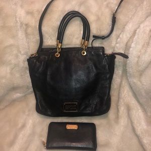 Marc Jacobs Satchel with matching wallet